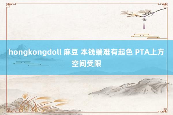 hongkongdoll 麻豆 本钱端难有起色 PTA上方空间受限