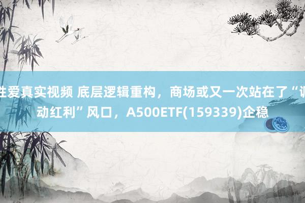 性爱真实视频 底层逻辑重构，商场或又一次站在了“调动红利”风口，A500ETF(159339)企稳