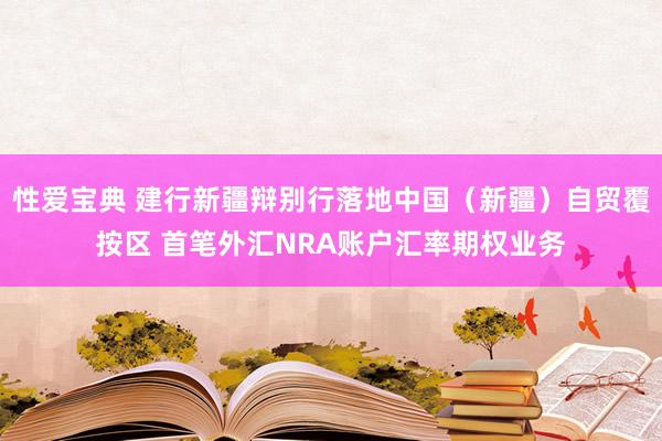 性爱宝典 建行新疆辩别行落地中国（新疆）自贸覆按区 首笔外汇NRA账户汇率期权业务