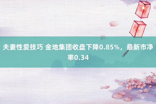 夫妻性爱技巧 金地集团收盘下降0.85%，最新市净率0.34