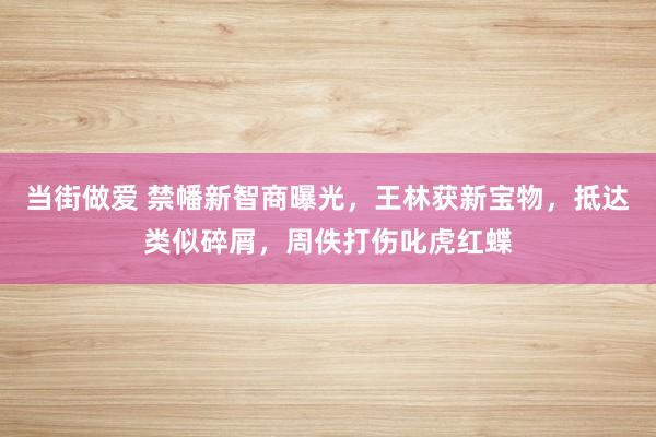 当街做爱 禁幡新智商曝光，王林获新宝物，抵达类似碎屑，周佚打伤叱虎红蝶