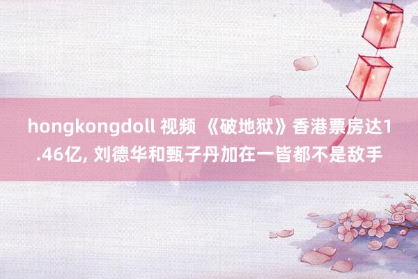 hongkongdoll 视频 《破地狱》香港票房达1.46亿， 刘德华和甄子丹加在一皆都不是敌手